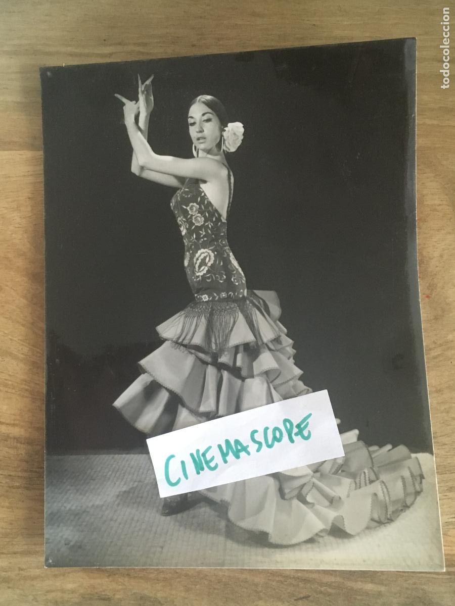 Cine: carmen de juan flamenco artista actriz bailarina foto original antigua