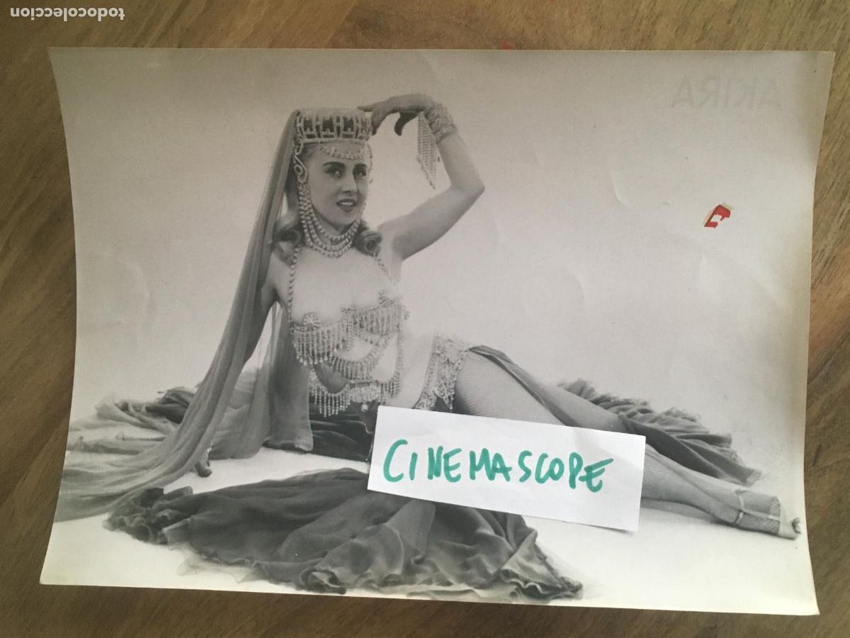 Cine: akira flamenco artista actriz bailarina foto original antigua