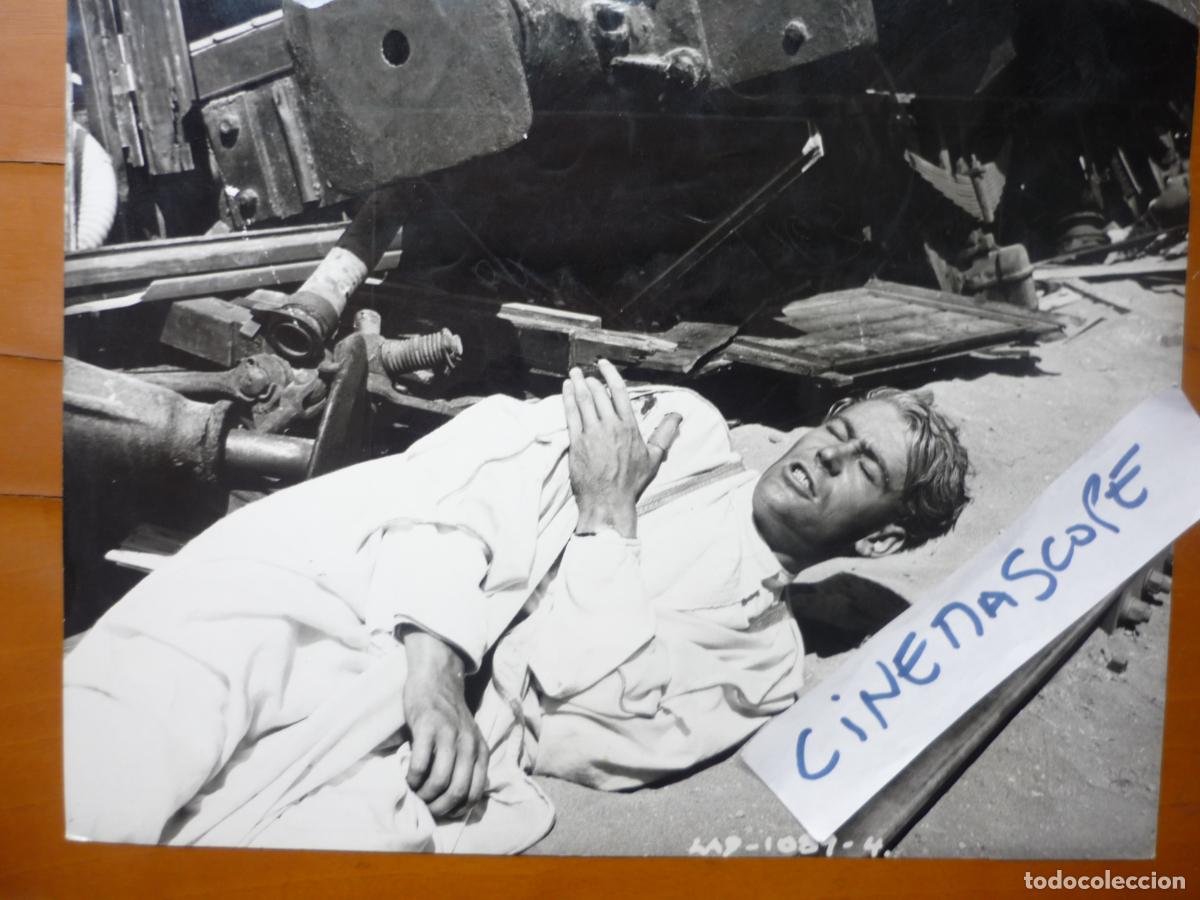 Cine: lawrence de arabia - foto original b/n - peter o'toole - david lean