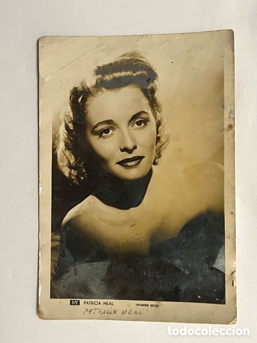 Cine: PATRICIA NEAL.., actriz estadounidense. Foto original Warner Bross..