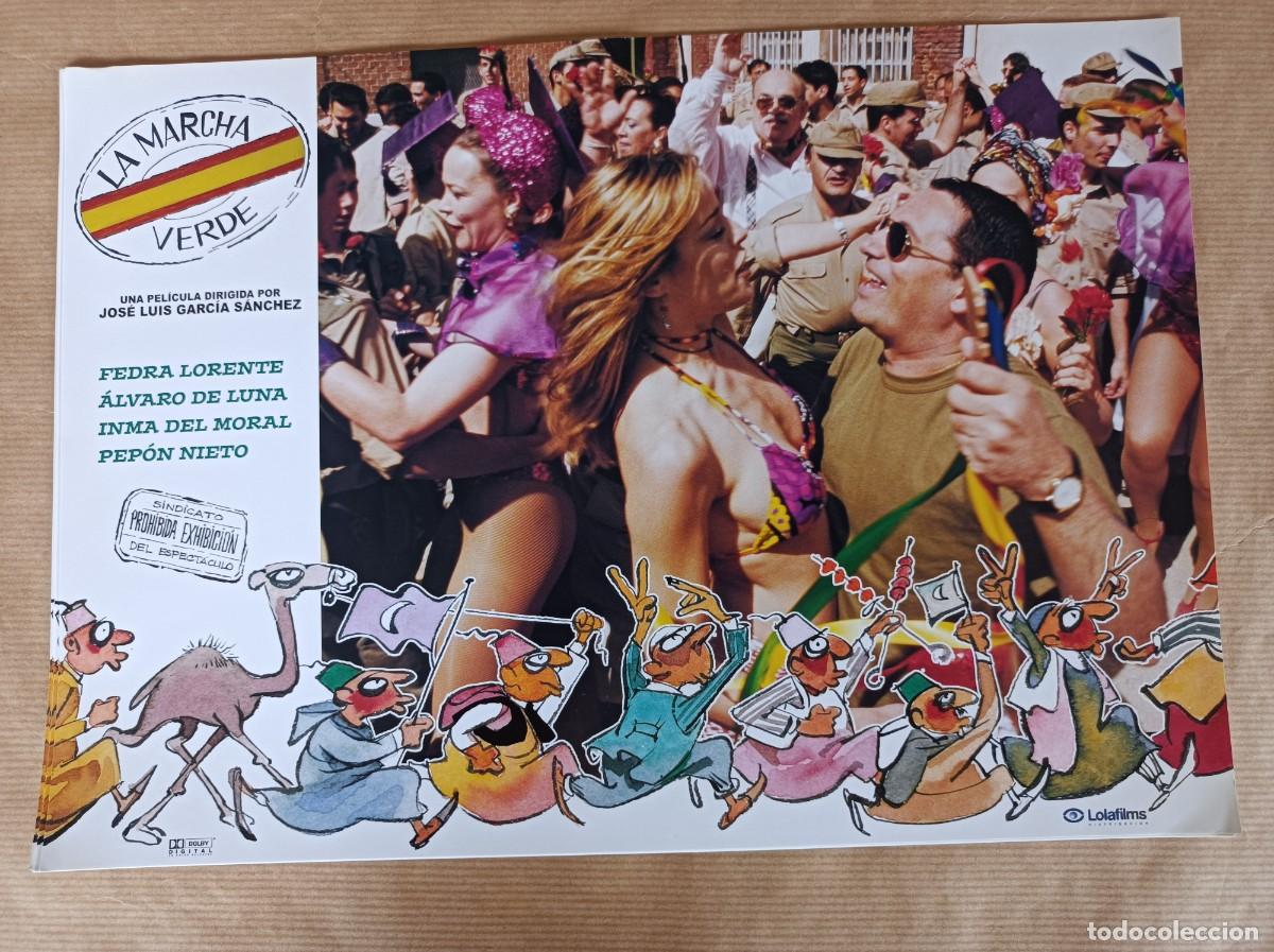 Cinema: 8 FOTOCROMOS PEL&Iacute;CULA LA MARCHA VERDE