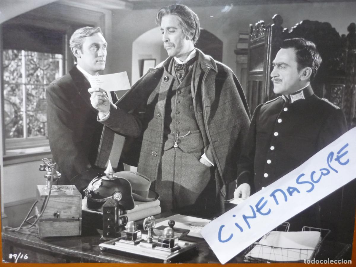Cine: christopher lee - foto original b/n - the gorgon - Hammer Productions terence fisher