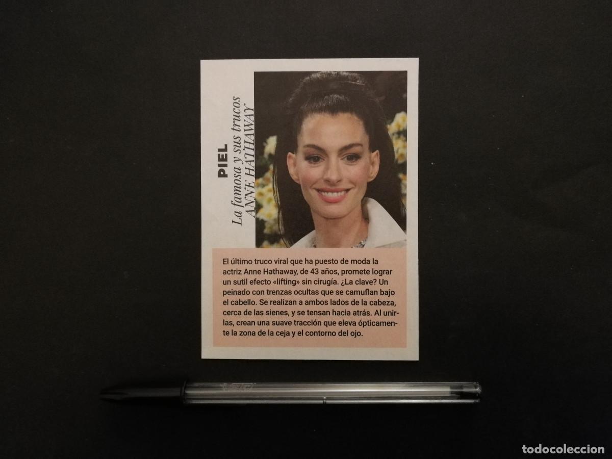 Cine: FICHA COLECCIONABLE - Anne Hathaway