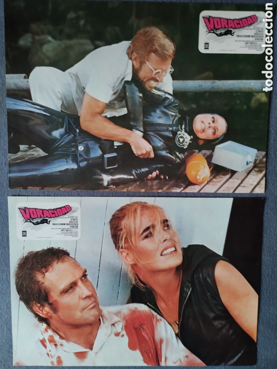 Cine: 10 FOTOCROMOS - VORACIDAD - SET COMPLETO