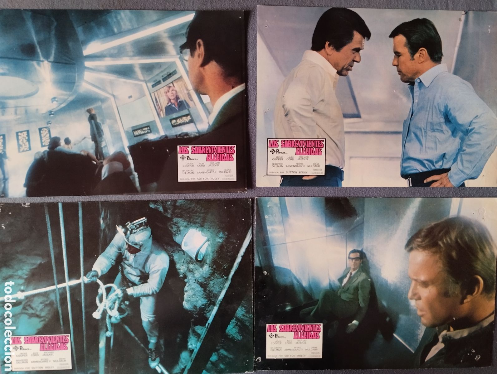 Cine: 12 FOTOCROMOS - LOS SOBREVIVIENTES ELEGIDOS+ SET COMPLETO