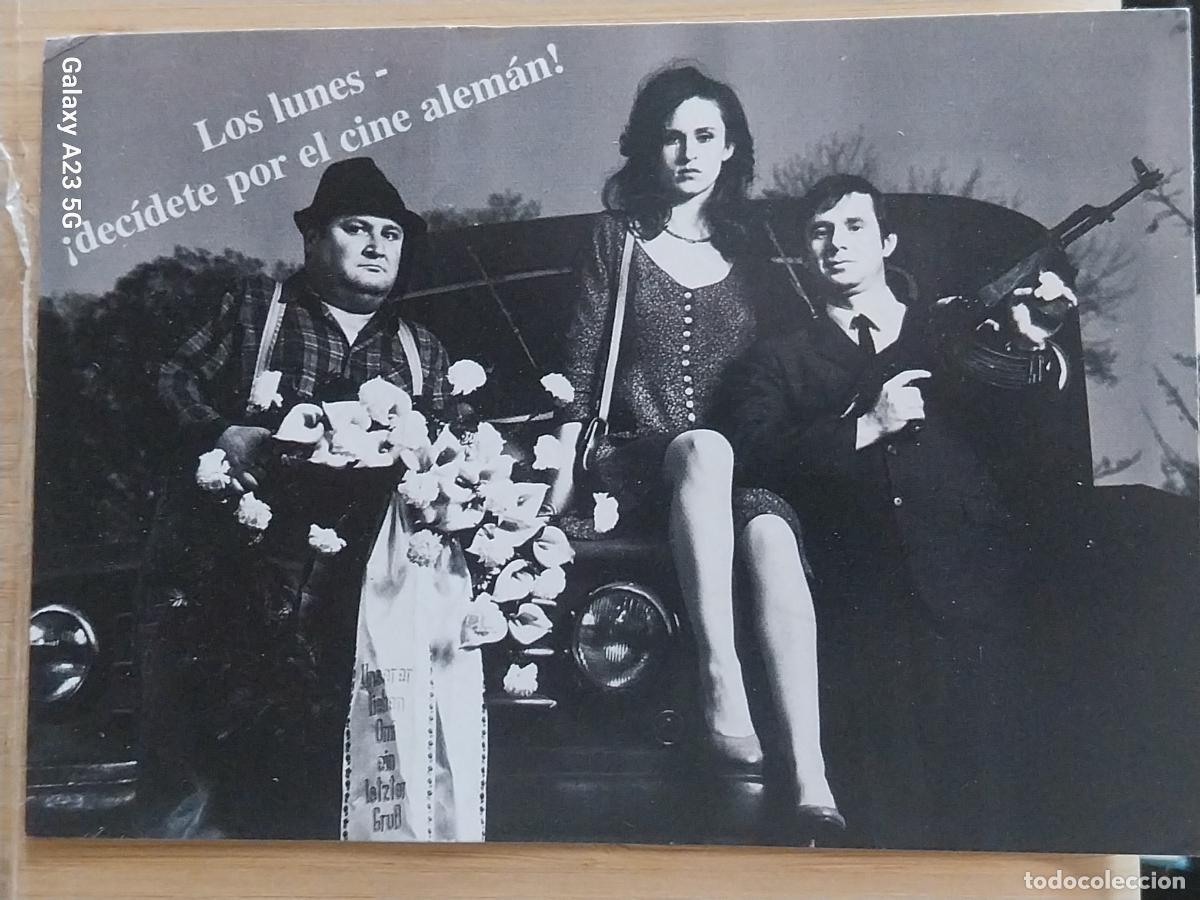 Cine: GOETHE INSTITUT INSTITUTO ALEMAN LUNES CINE ALEMAN POSTALFREE ORIGINAL