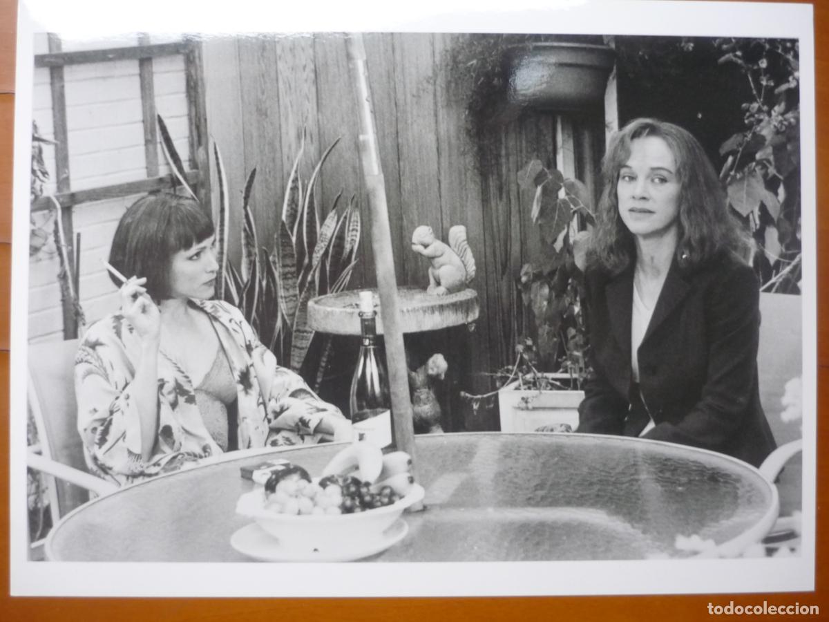Cine: celebrity - foto original b/n - woody allen film - judy davis Bebe Neuwirth