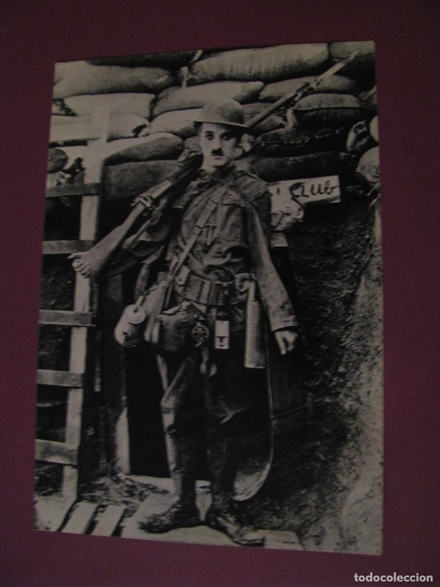 Cine: POSTAL DE CHARLES CHAPLIN. BREYMI,S.A. ESCRITA
