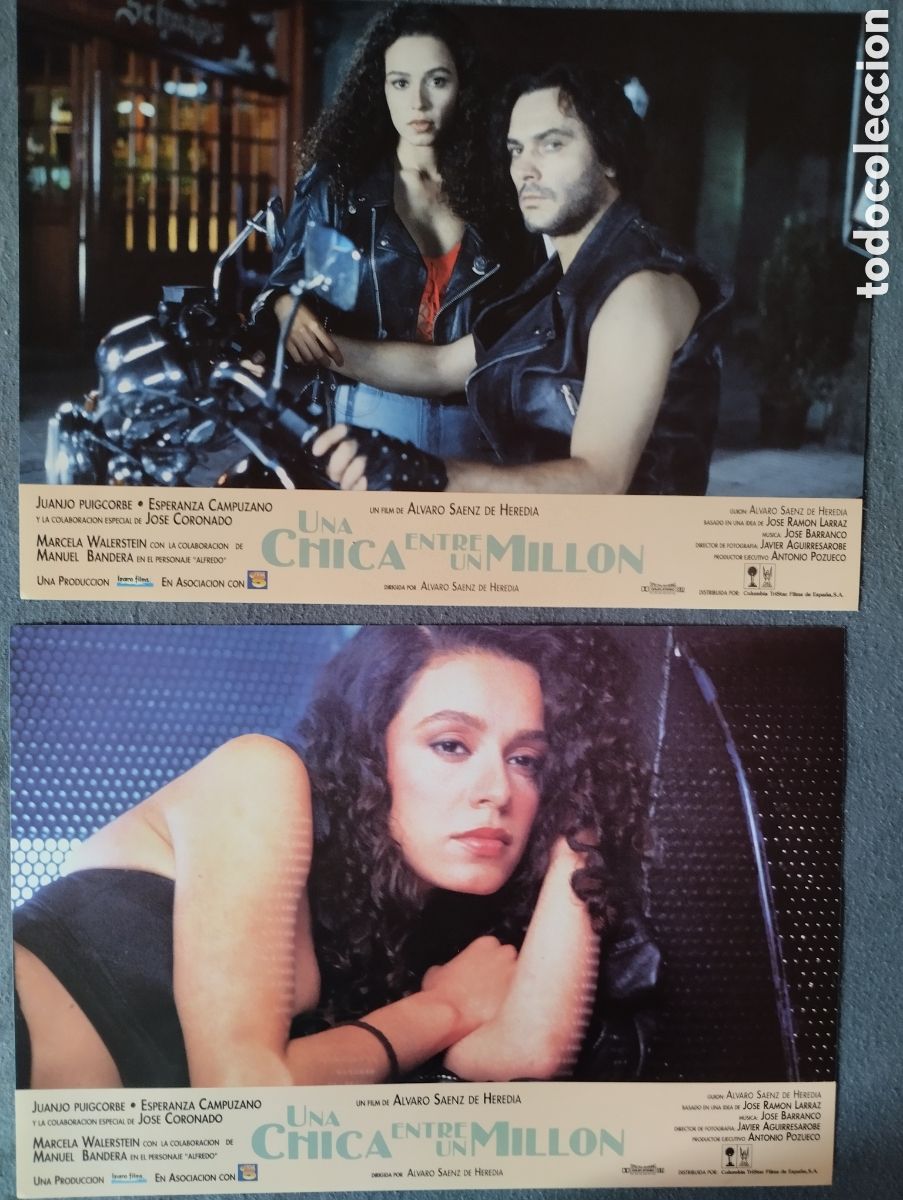 Cine: 14 FOTOCROMOS - UNA CHICA ENTRE UN MILL&Oacute;N - SET COMPLETO