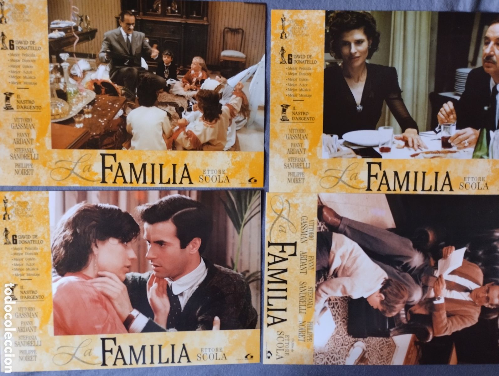 Cine: 12 FOTOCROMOS - LA FAMILIA - SET COMPLETO