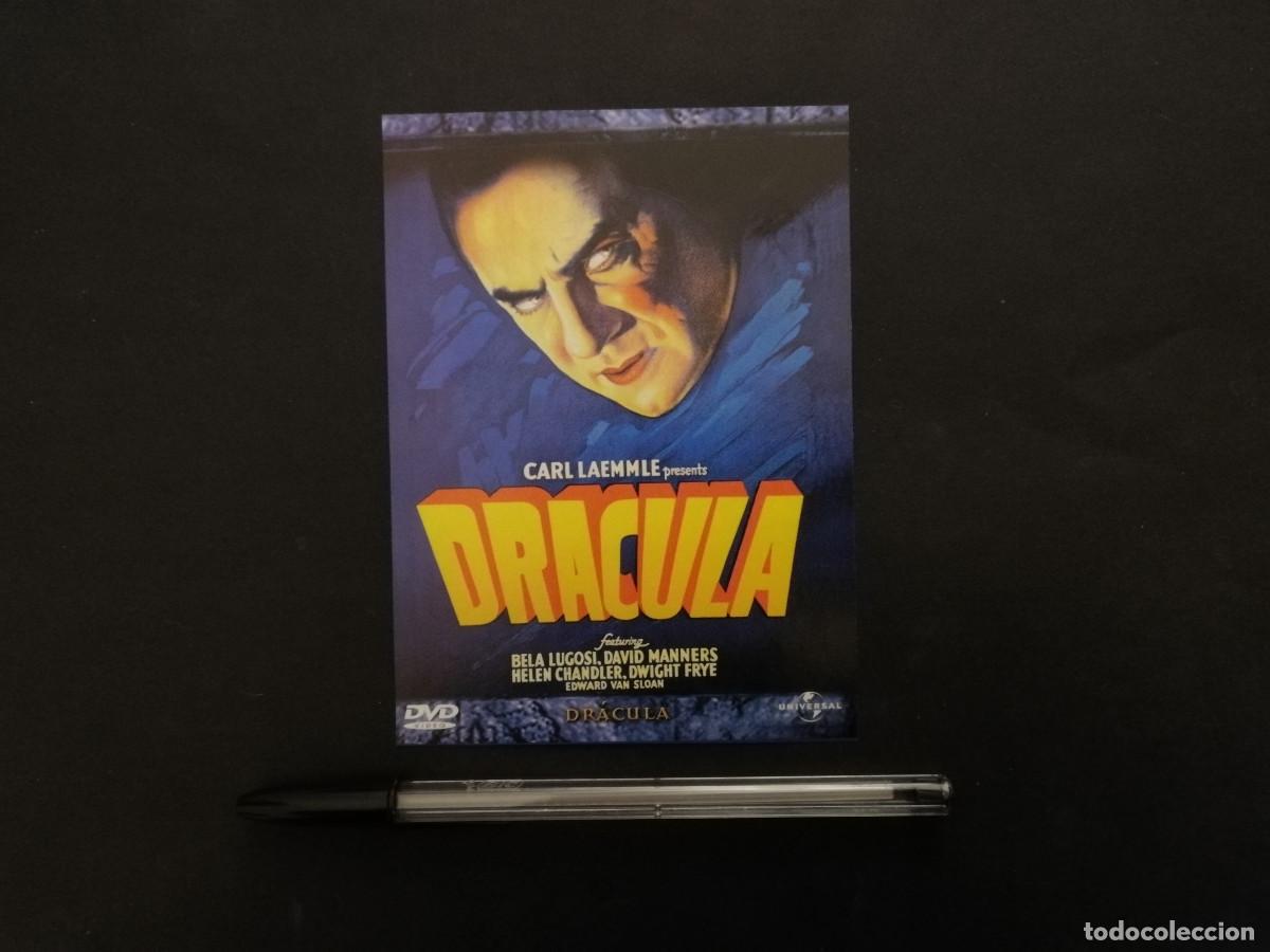 Cine: TARJETA ACARTONADA -9*13- DRACULA - TERROR - BELA LUGOSI