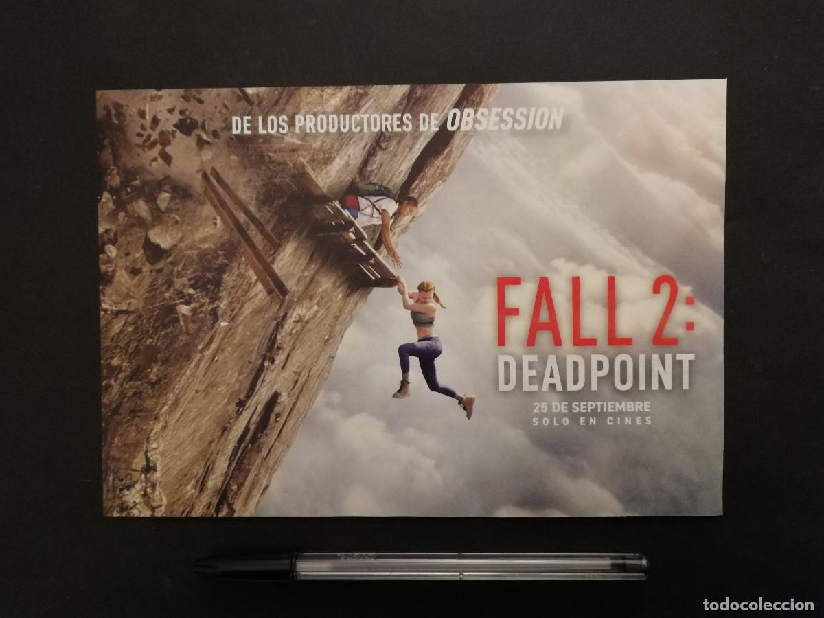 Cine: ANUNCIO ACARTONADO - FALL 2 DEADPOINT - Harriet Slater - THRILLER