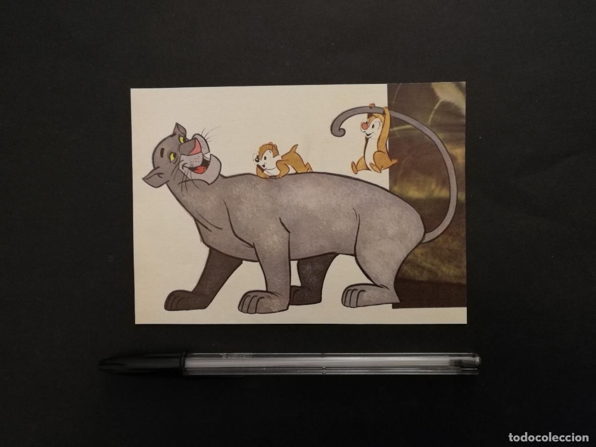 Cine: TARJETA ACARTONADA -10*15- Bagheera El libro de la selva - WALT DISNEY
