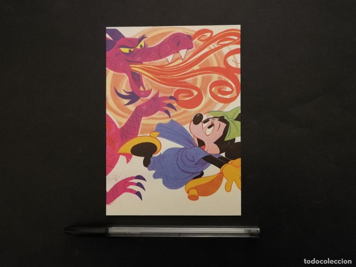 Cine: TARJETA ACARTONADA -10*15- MINNIE MOUSE DRAGON - WALT DISNEY