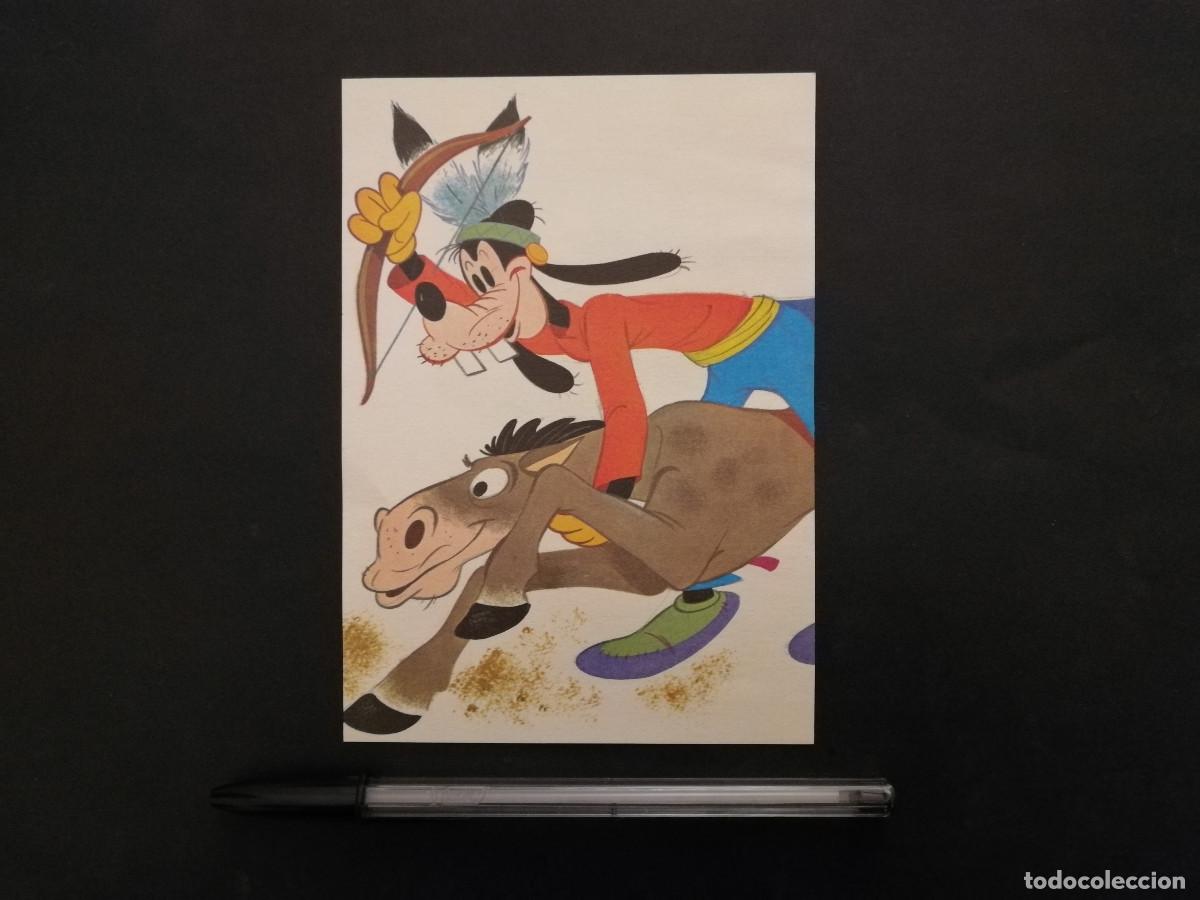 Cine: TARJETA ACARTONADA -10*15- GOOFY - WALT DISNEY