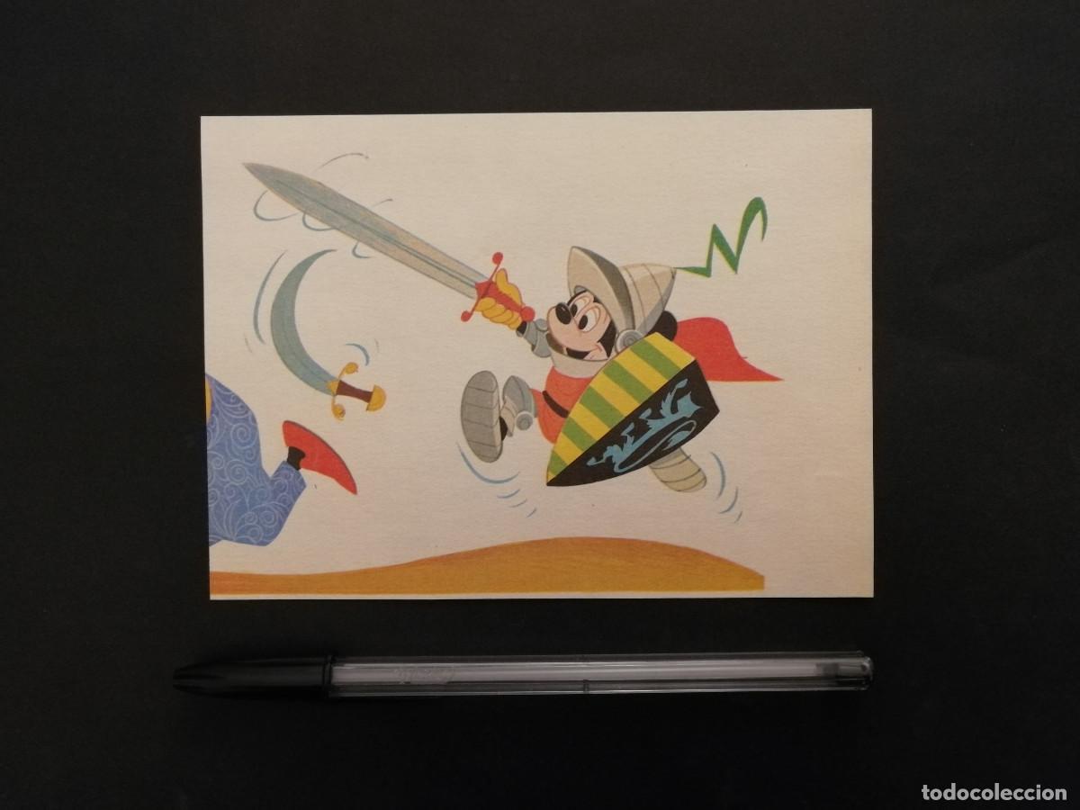 Cine: TARJETA ACARTONADA -10*15- MICKEY MOUSE MEDIEVAL - WALT DISNEY