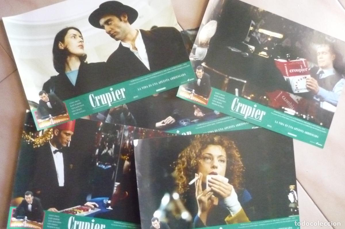Cine: lote fotocromos pelicula crupier,...5..