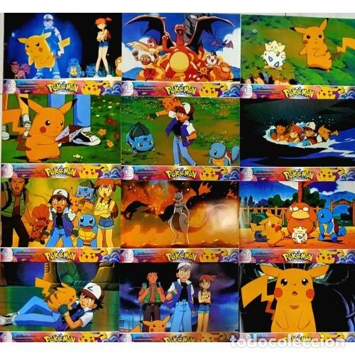 Cine: Pok&eacute;mon: La pel&iacute;cula. Juego 12 fotocromos