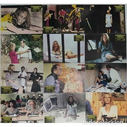 Cine: Experimentos humanos. Juego de 12 fotocromos