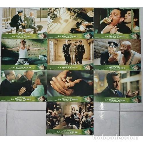 Cine: La milla verde Tom Hanks juego de 10 fotocromos originales