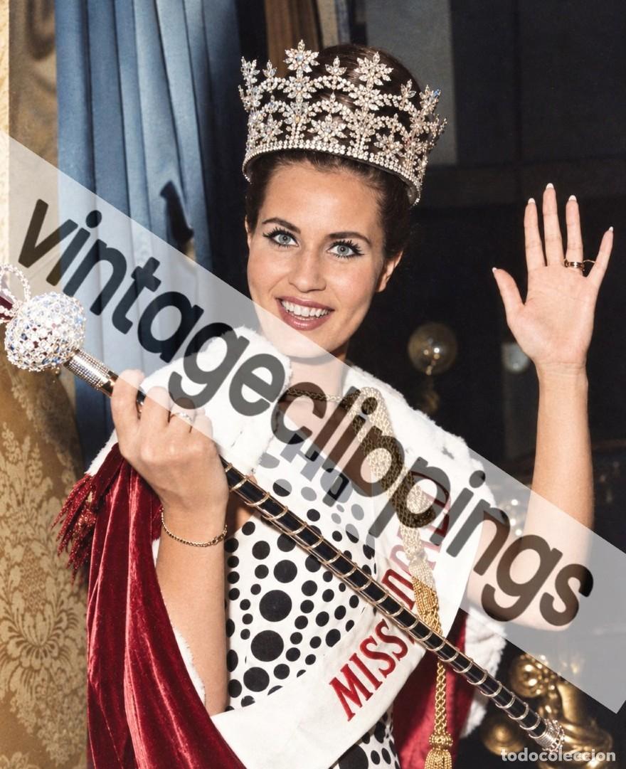 Cine: CATHARINA LODDERS Miss Mundo 1962 Fotografia 15x20 Foto Miss World Netherlands modelo holanda