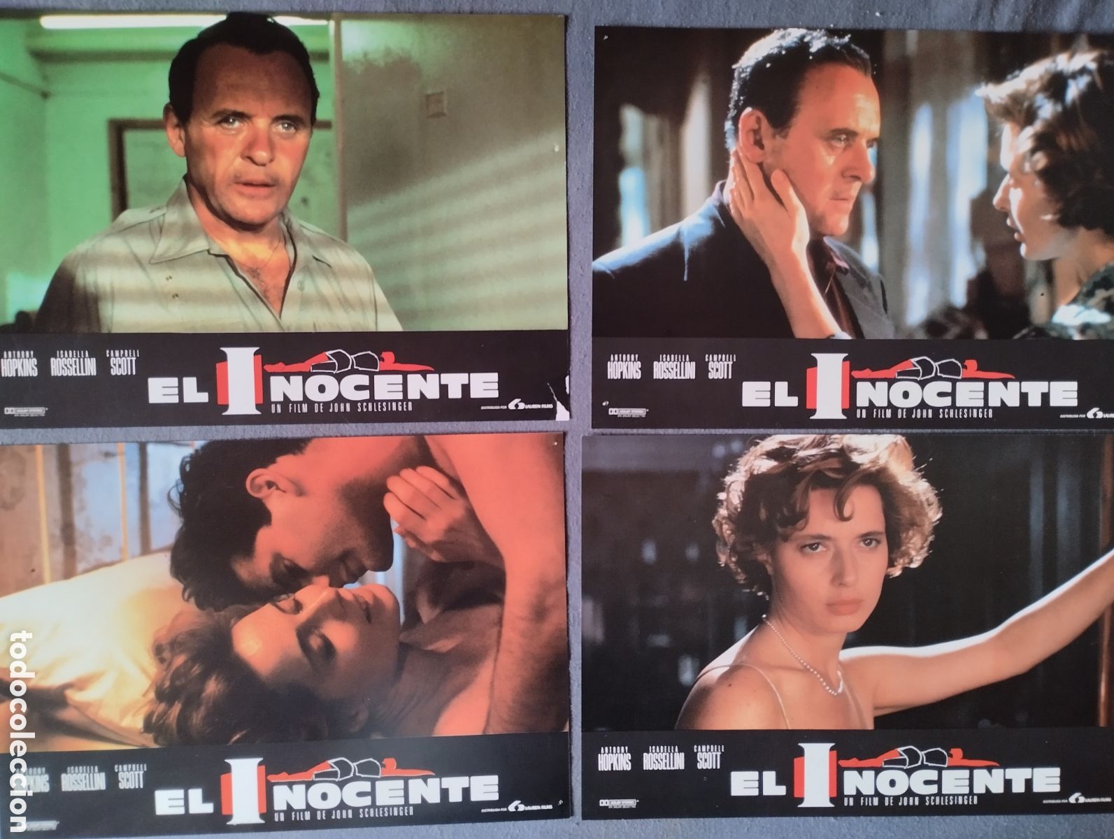 Cine: 12 FOTOCROMOS - EL INOCENTE - SET COMPLETO