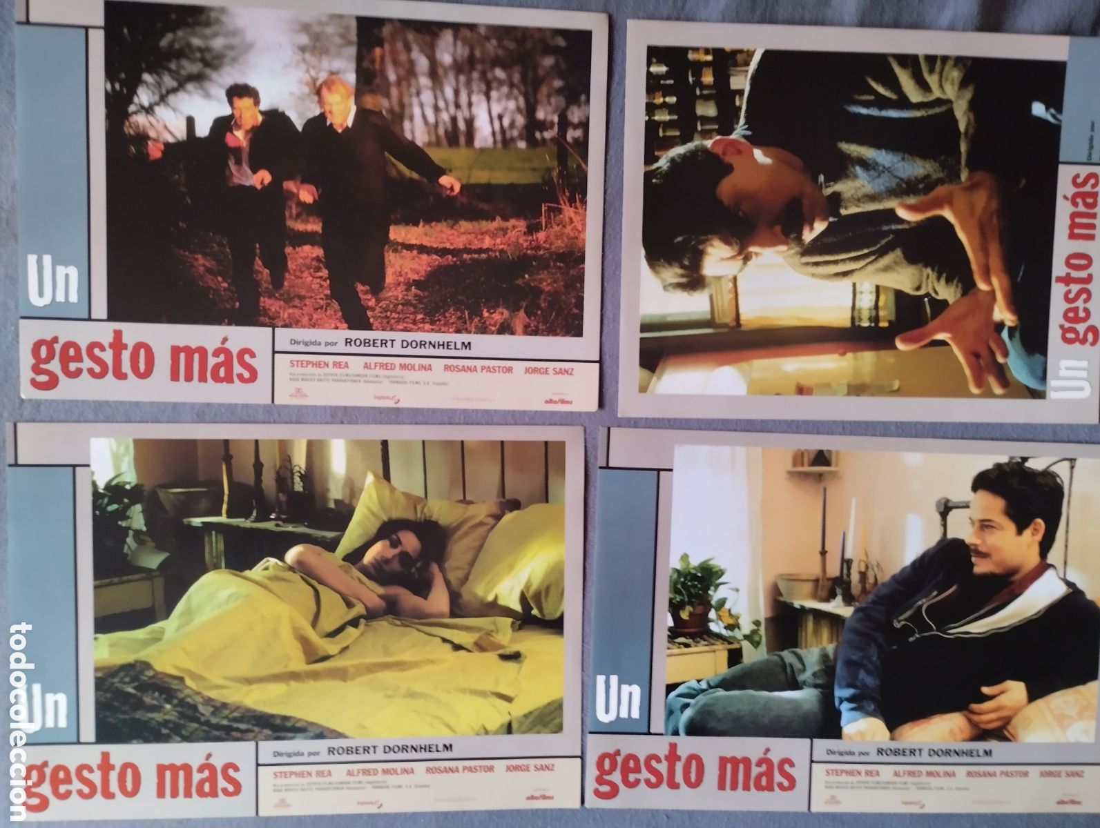 Cine: 12 FOTOCROMOS - UN GESTO MAS - SET COMPLETO