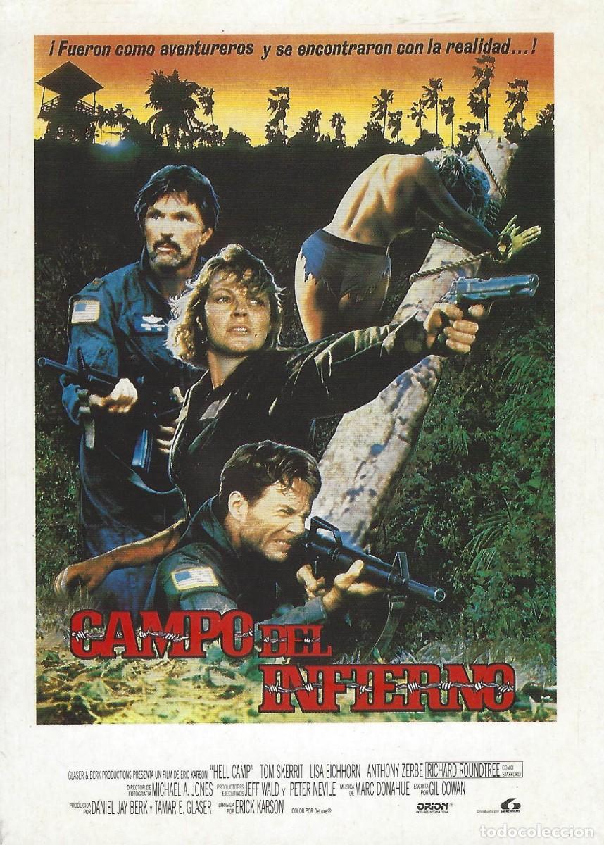 Cine: VC304 CAMPO DEL INFIERNO-POSTAL-16 X 11 CM-CARTON