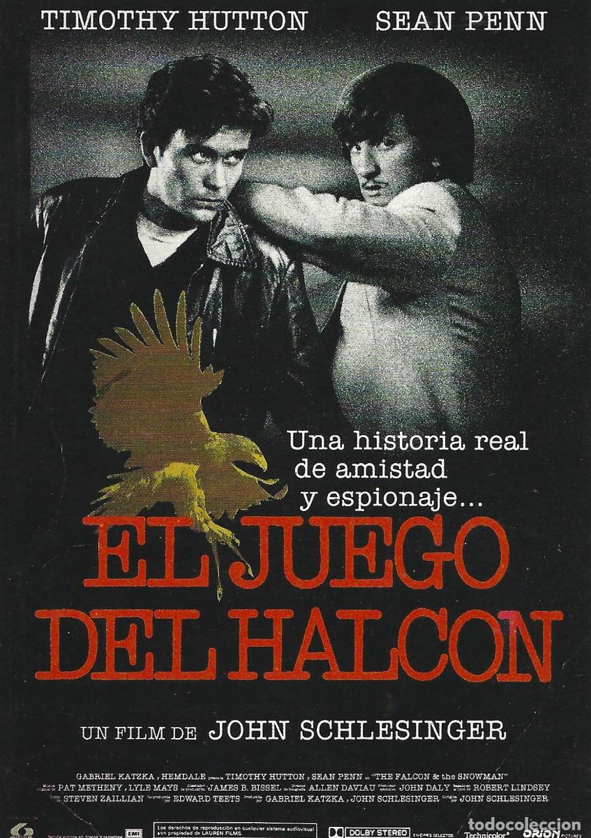 Cine: VC329 EL JUEGO DEL HALCON-POSTAL-16 X 11 CM-CARTON