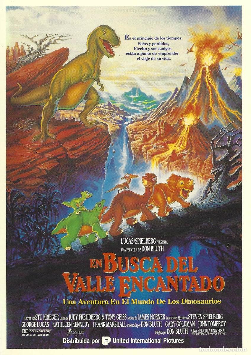Cine: VC330 EN BUSCA DEL VALLE ENCANTADO-POSTAL-16 X 11 CM-CARTON