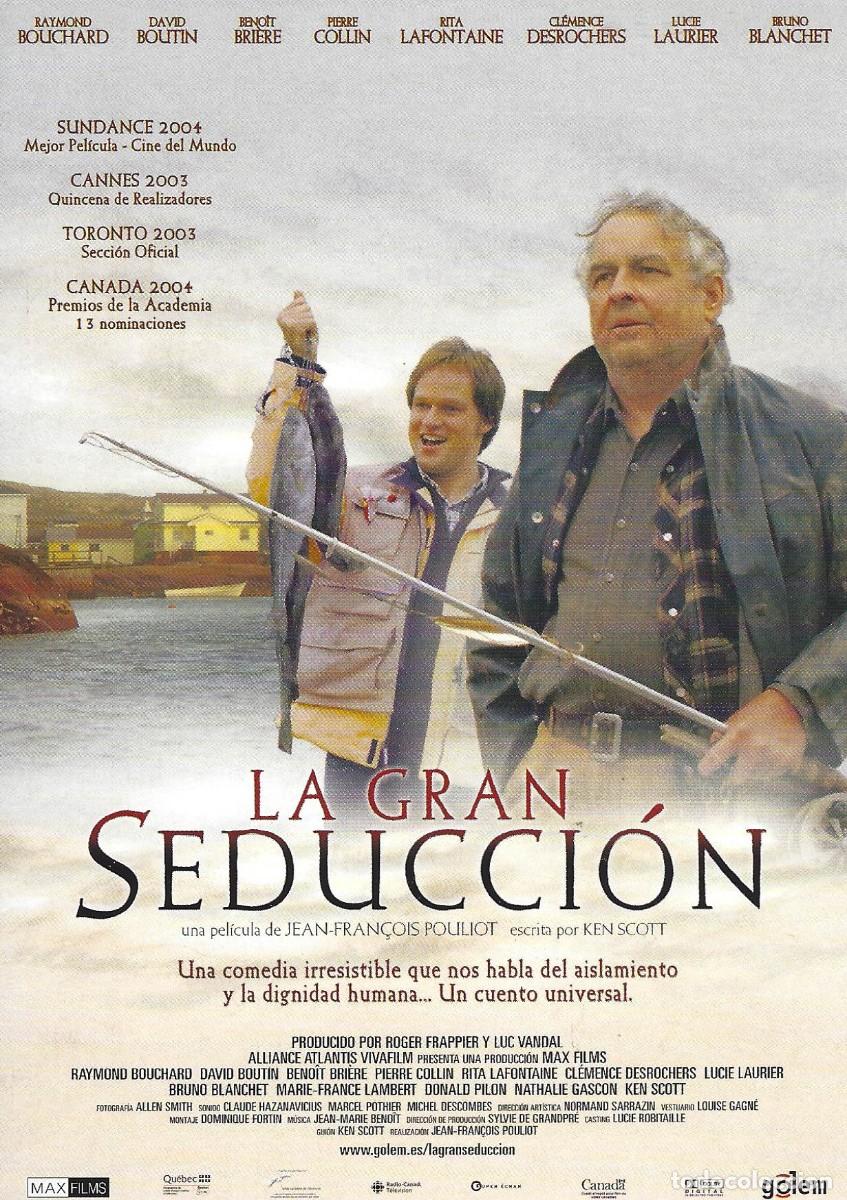 Cine: VC348 LA GRAN SEDUCCION-POSTAL-16 X 11 CM-CARTON