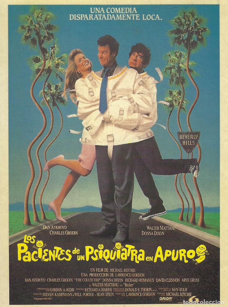 Cine: VC359 LOS PACIENTES DE UN PSIQUIATRA EN APUROS-POSTAL-16 X 11 CM-CARTON