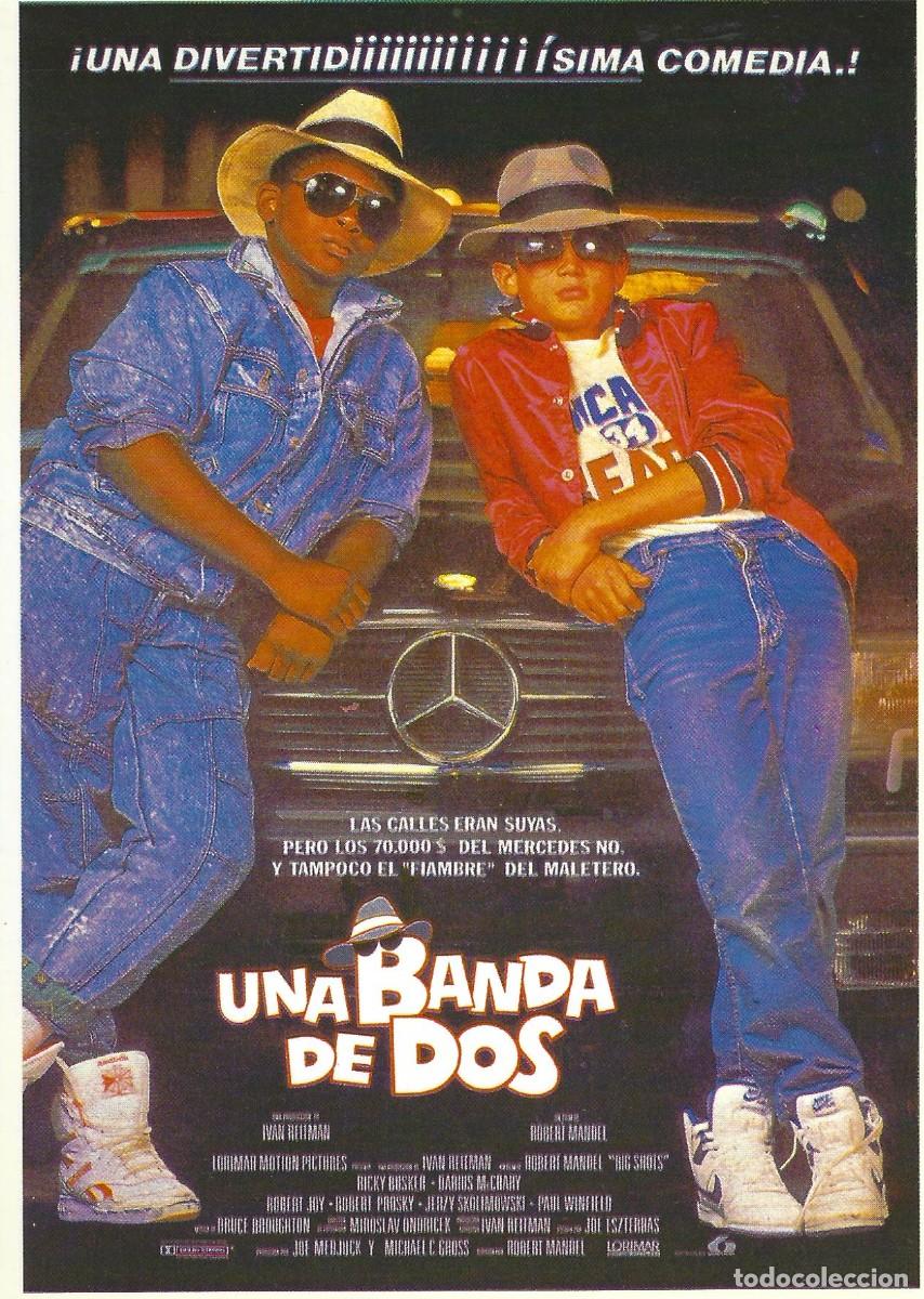 Cine: VC410 UNA BANDA DE DOS-POSTAL-16 X 11 CM-CARTON