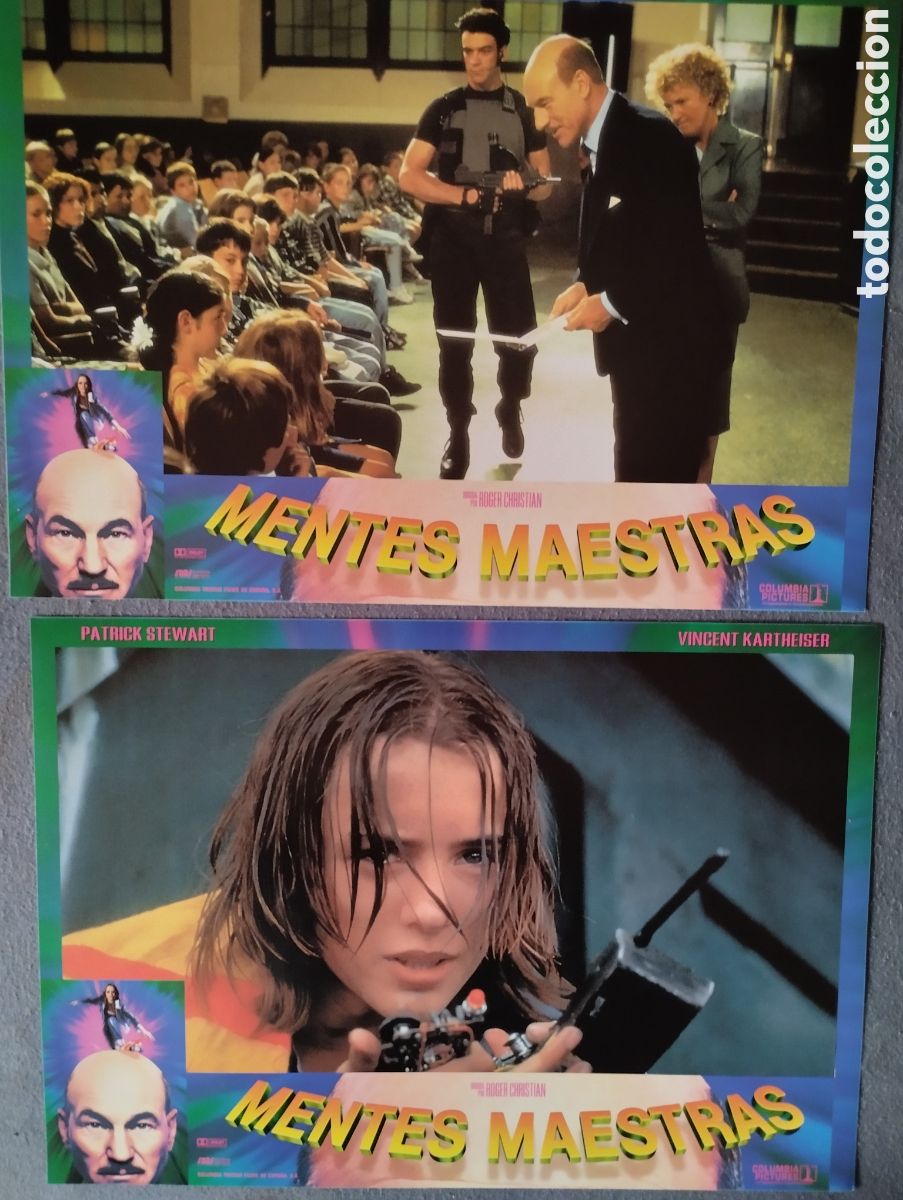 Cine: 6 FOTOCROMOS - MENTES MAESTRAS - SET COMPLETO
