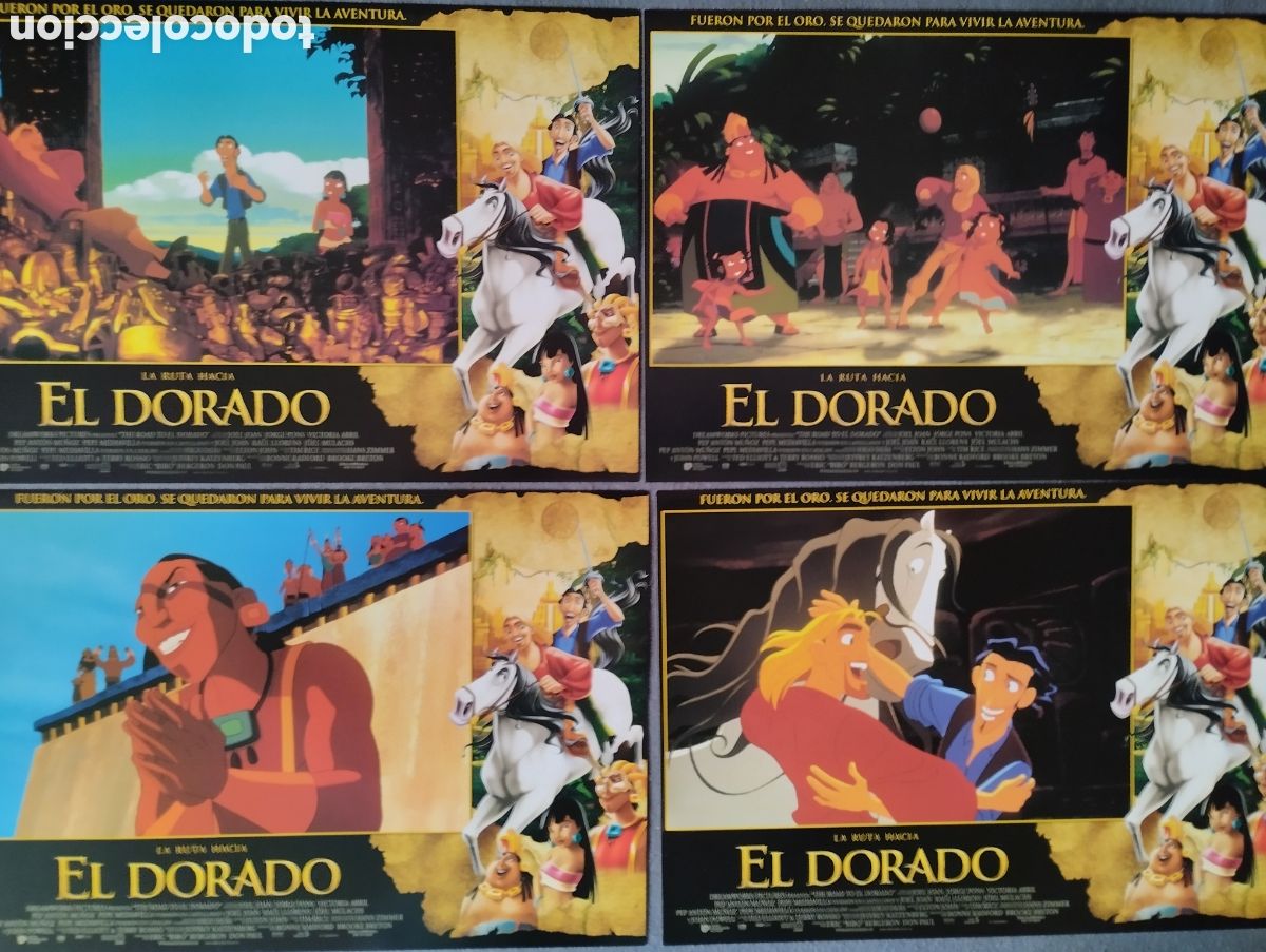 Cine: 12 FOTOCROMOS - EL DORADO - SET COMPLETO