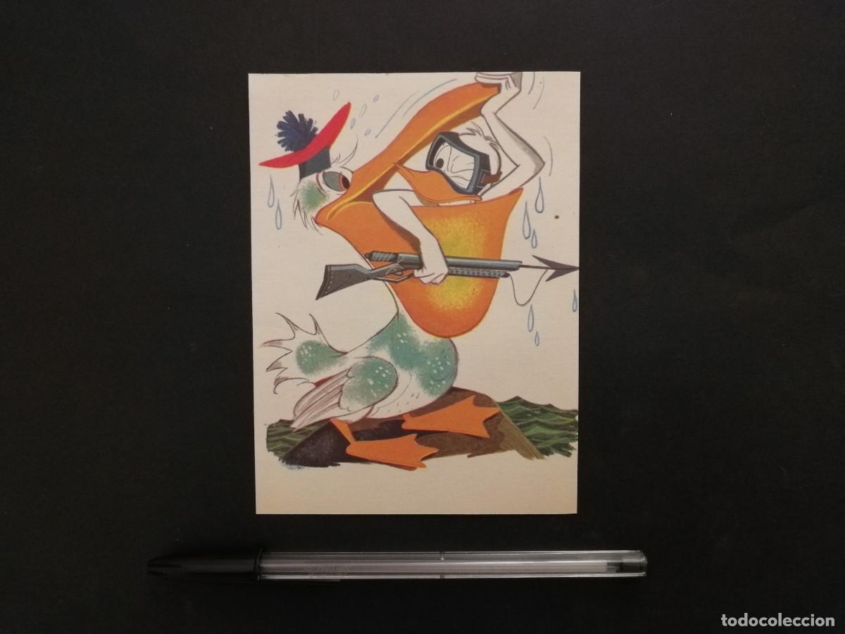 Cine: TARJETA ACARTONADA -10*15- PATO DONALD - WALT DISNEY