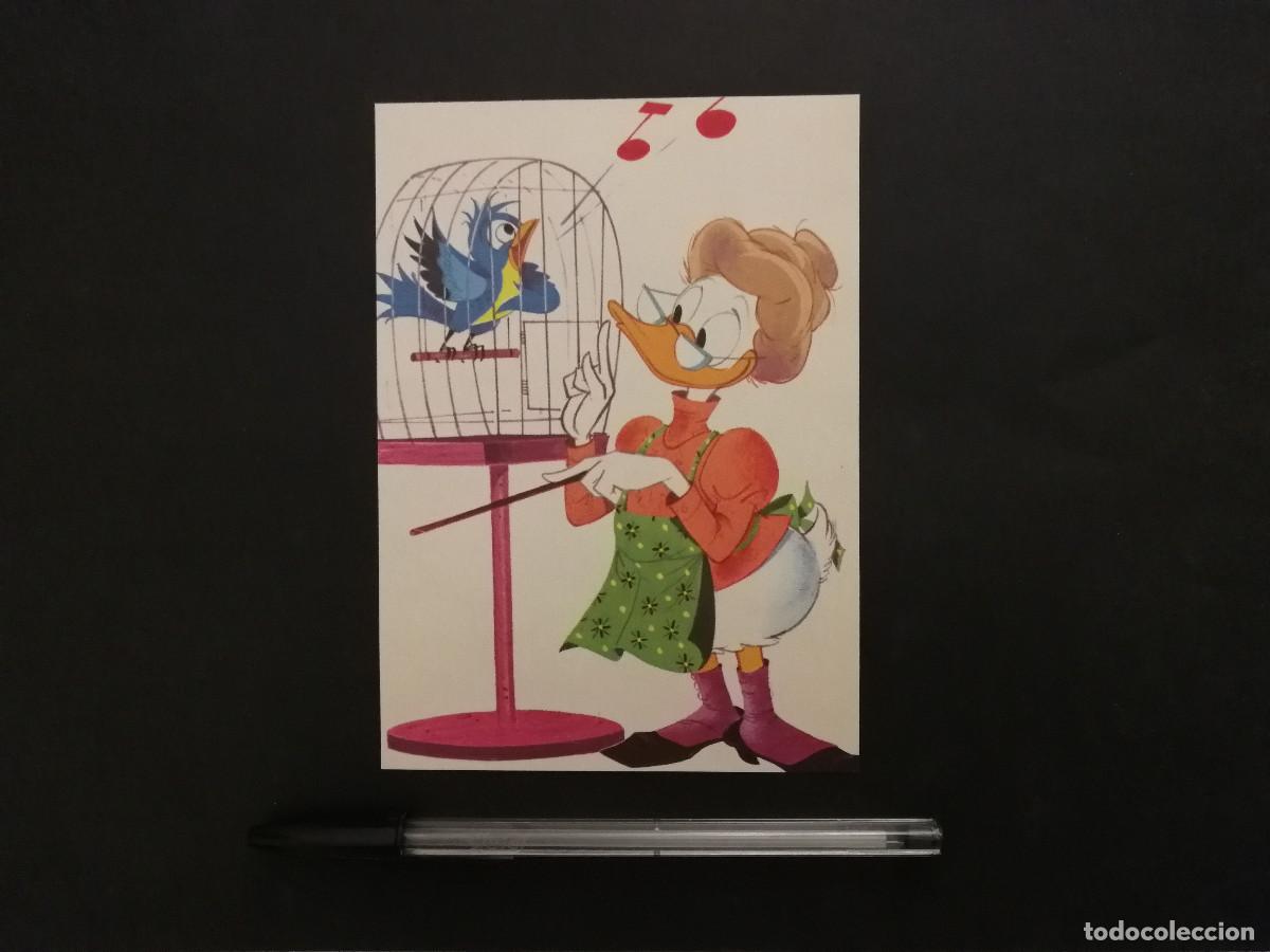 Cine: TARJETA ACARTONADA -10*15- Abuela Pata Grandma Duck - WALT DISNEY