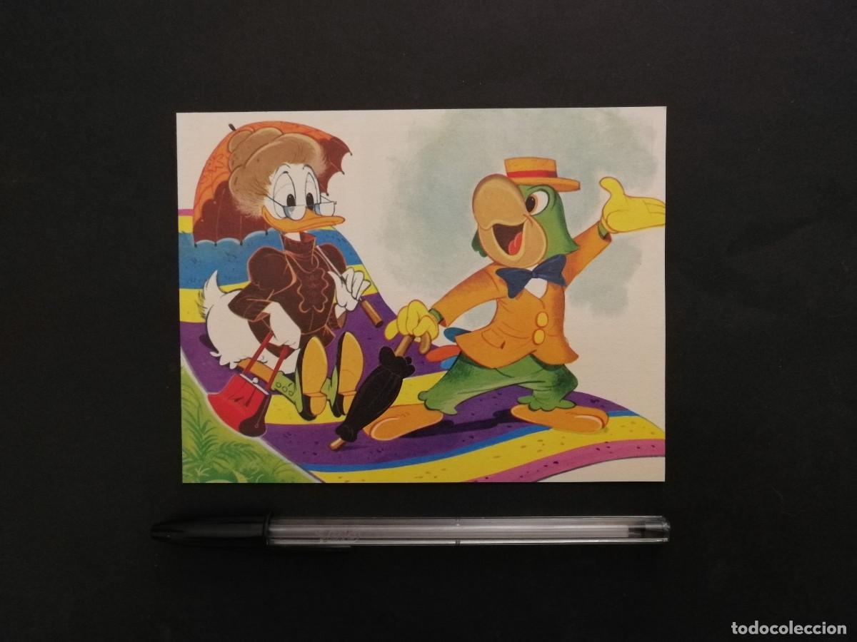 Cine: TARJETA ACARTONADA -10*15- Abuela Pata Grandma Duck Jos&eacute; Carioca - WALT DISNEY