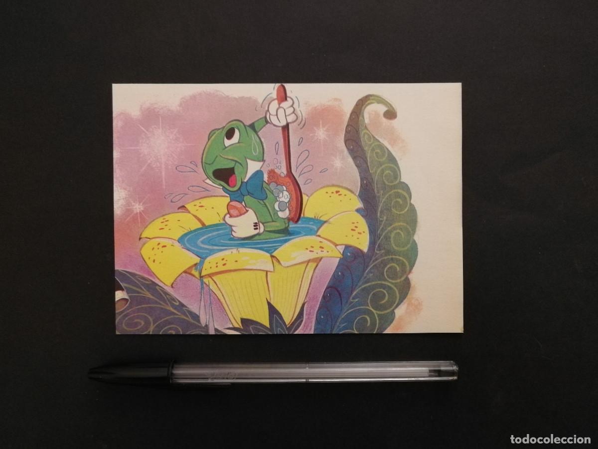 Cine: TARJETA ACARTONADA -10*15- Pepito Grillo Jiminy Cricket - WALT DISNEY