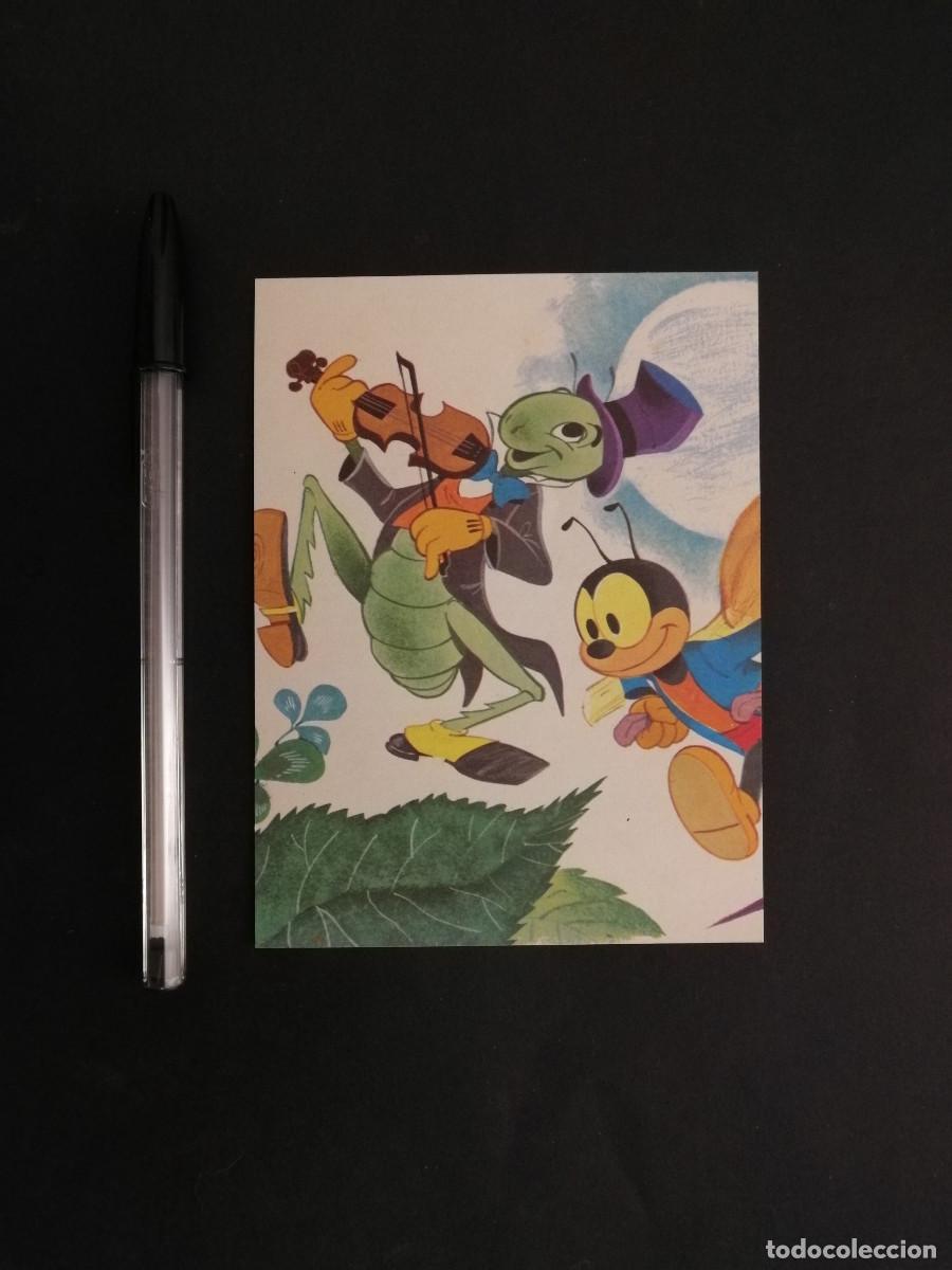 Cine: TARJETA ACARTONADA -9*13- Pepito Grillo Jiminy Cricket - WALT DISNEY