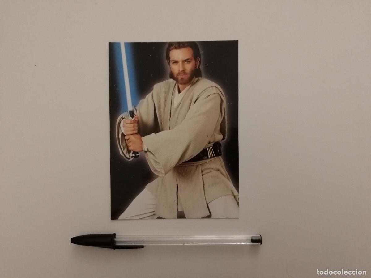 Cine: TARJETA ACARTONADA -9*13- EL ATAQUE DE LOS CLONES - STAR WARS - Obi-Wan Kenobi