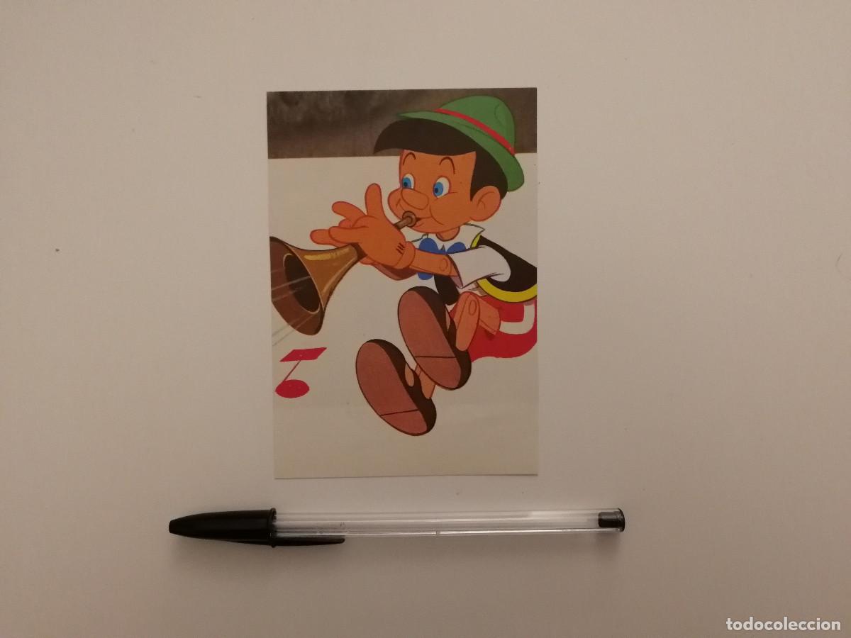 Cine: TARJETA ACARTONADA -9*13- Pinocho - WALT DISNEY
