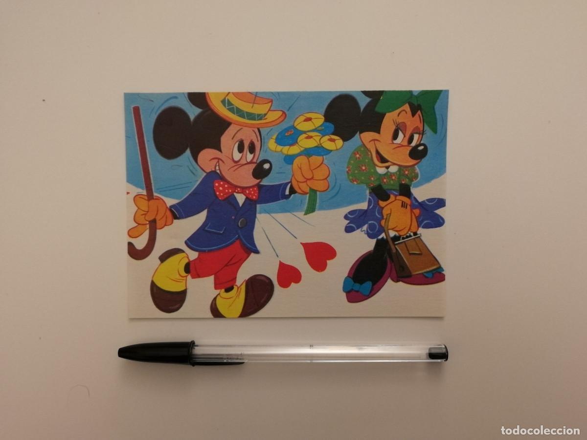 Cine: TARJETA ACARTONADA -10*15- MICKEY MINNIE MOUSE - WALT DISNEY