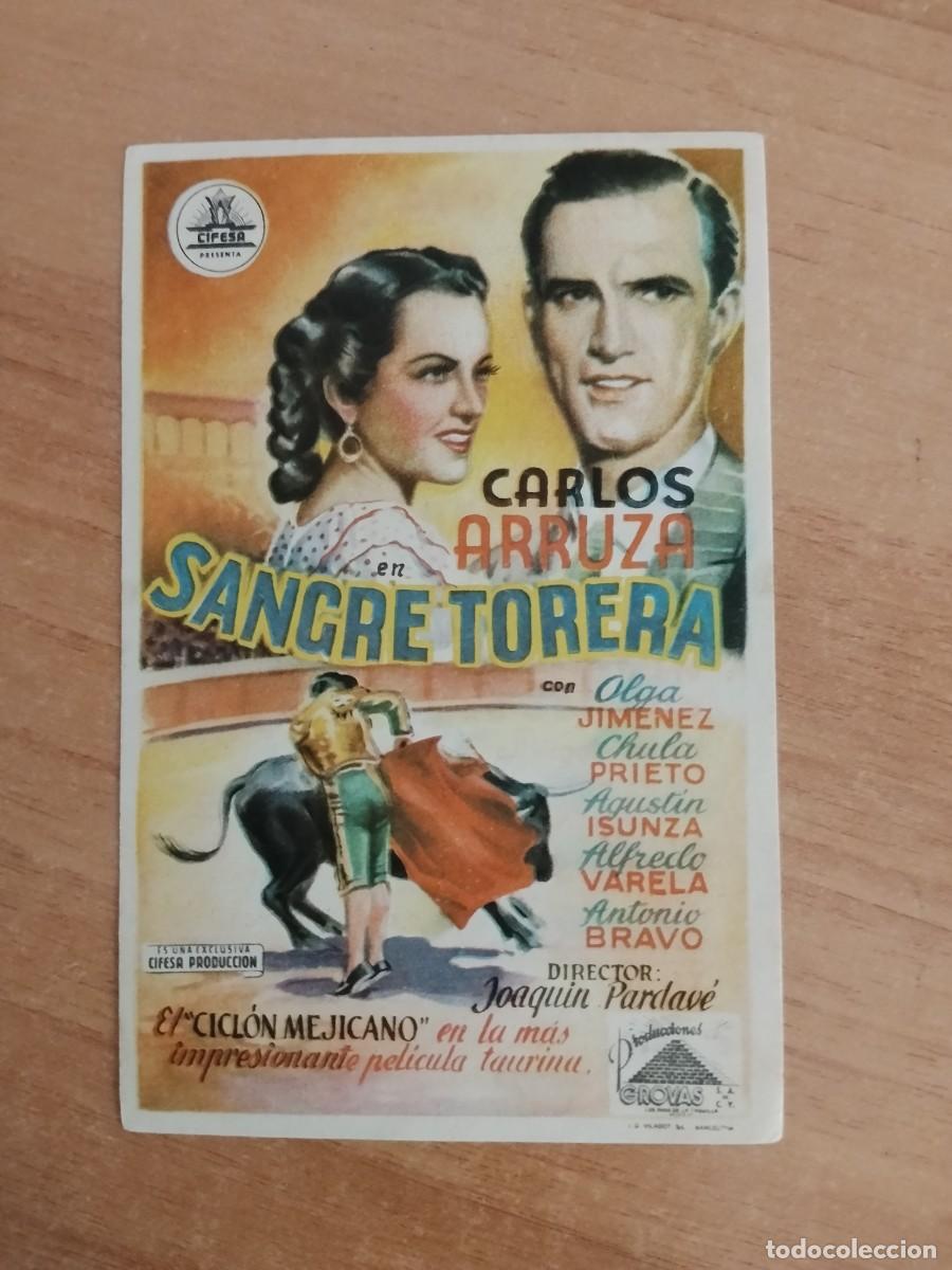 Cine: TURQ-PROGRAMA DE CINE --SANGRE TORERA ct