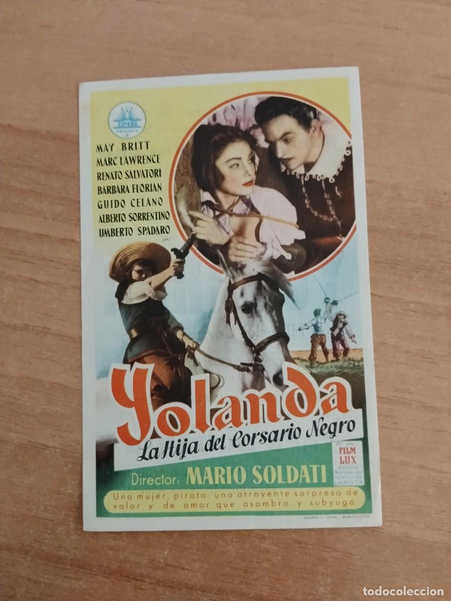 Cine: TURQ-PROGRAMA DE CINE --YOLANDA LA HIJA DEL CORSARIO NEGRO ct
