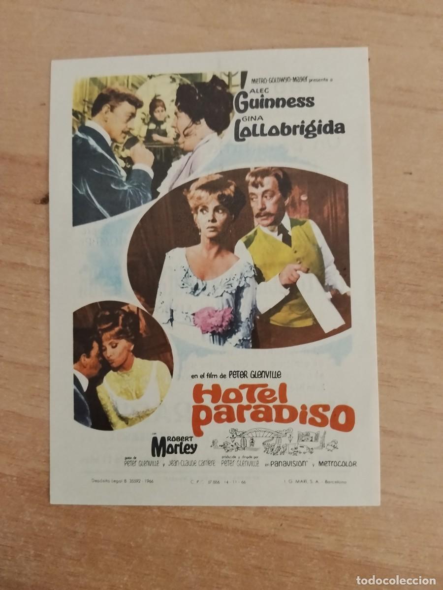 Cine: TURQ-PROGRAMA DE CINE --HOTEL PARAISO ct