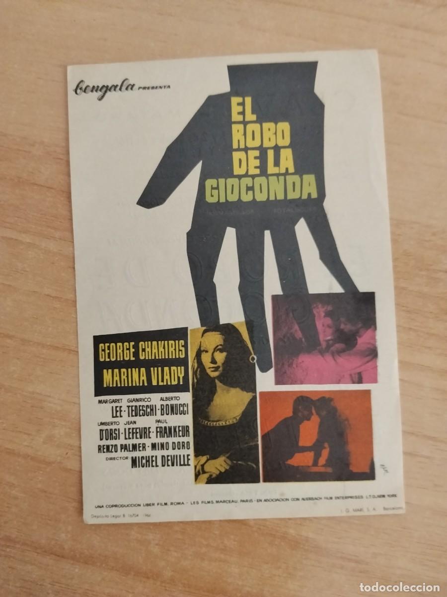 Cine: TURQ-PROGRAMA DE CINE --EL ROBO DE LA GIOCONDA ct