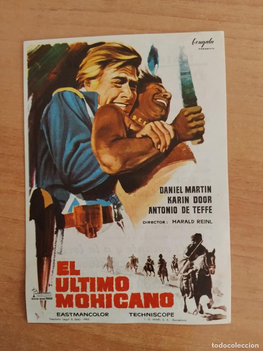 Cine: TURQ-PROGRAMA DE CINE --EL ULTIMO MOHICANO ct