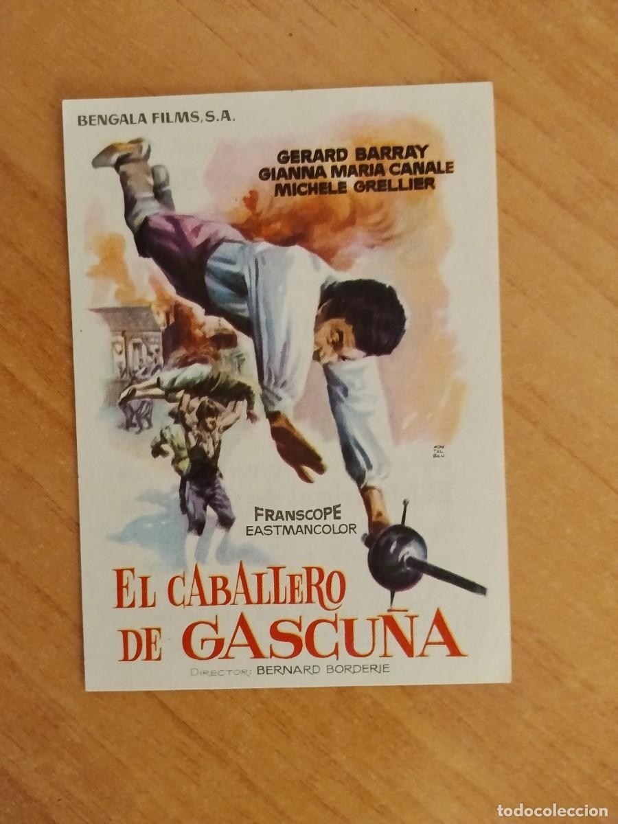 Cine: TURQ-PROGRAMA DE CINE --EL CABALLERO DE GASCU&Ntilde;A ct