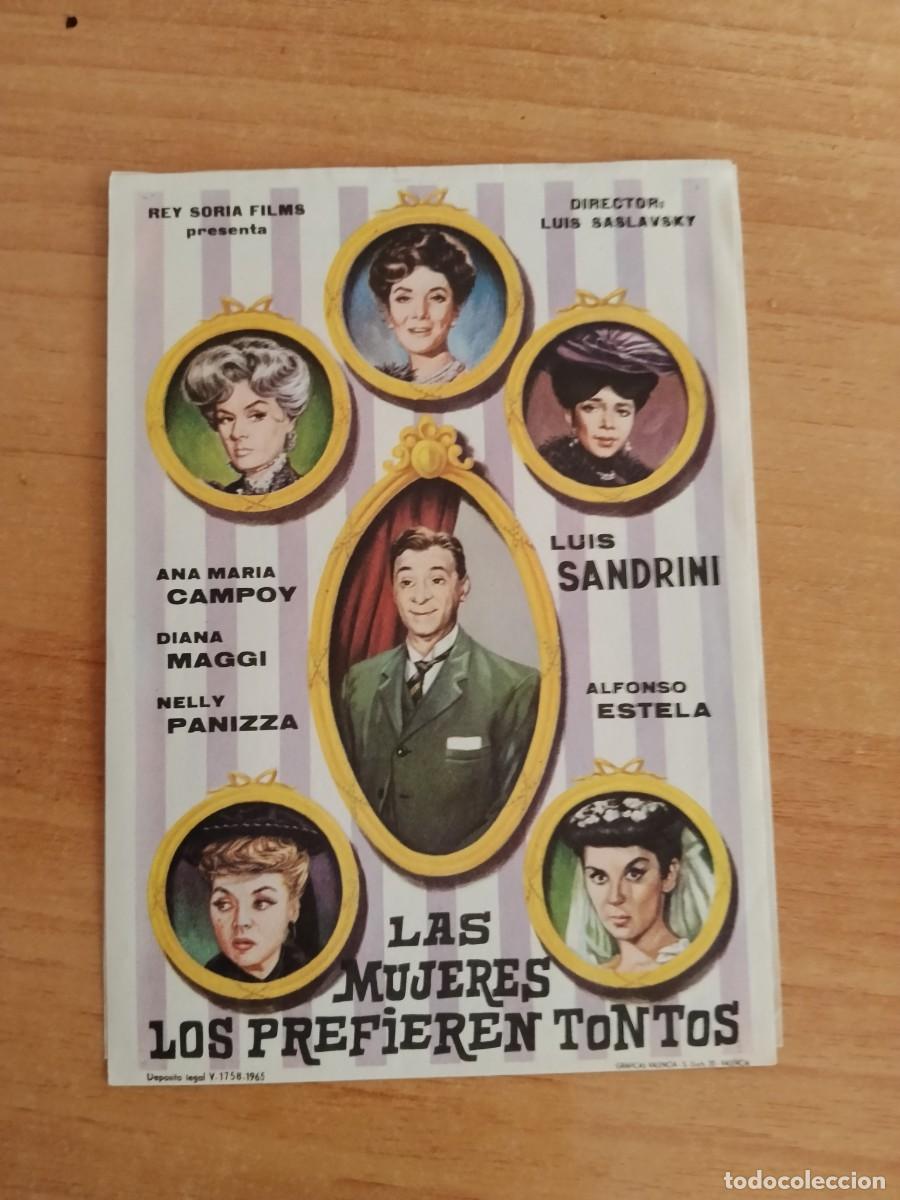 Cine: TURQ-PROGRAMA DE CINE --LAS MUJERES LOS PREFIEREN TONTOS